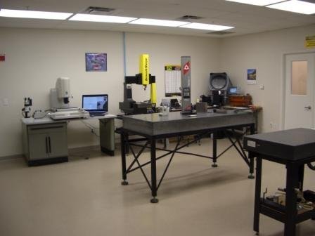 Mictron's in-house CMM and metrology inspection room